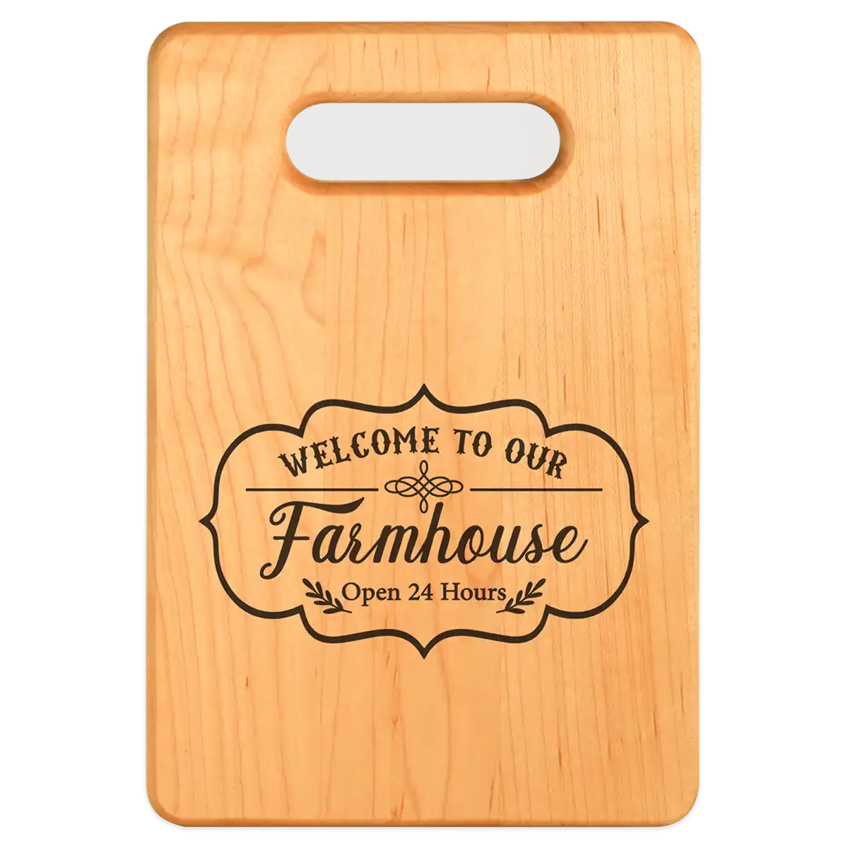 Farmhouse maple cutting board 9x6