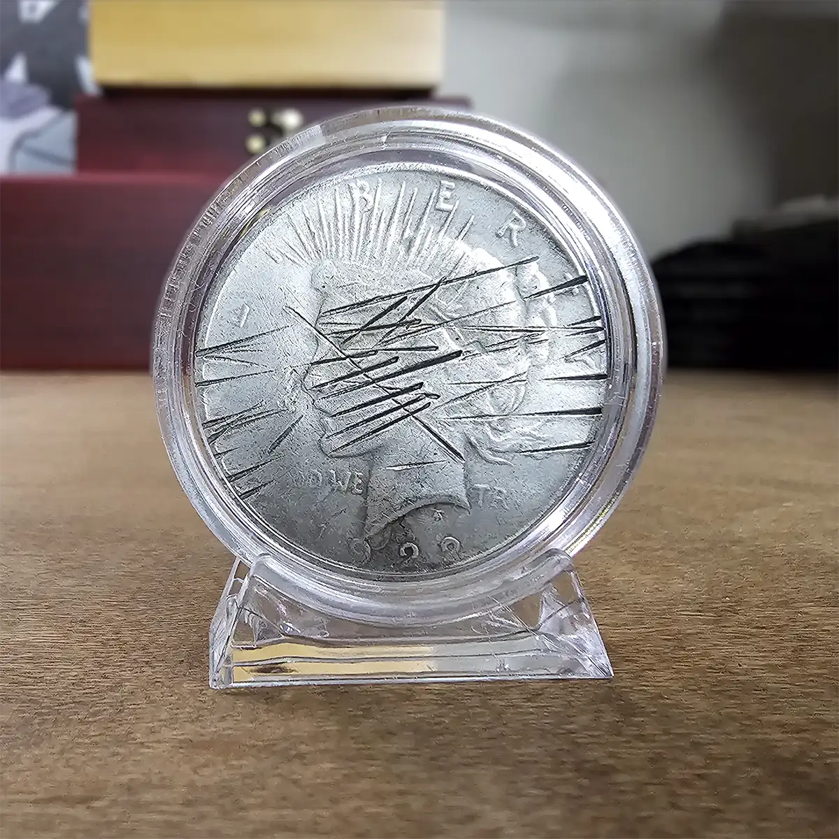 Collectible liberty coin