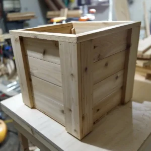 Cedar planter box